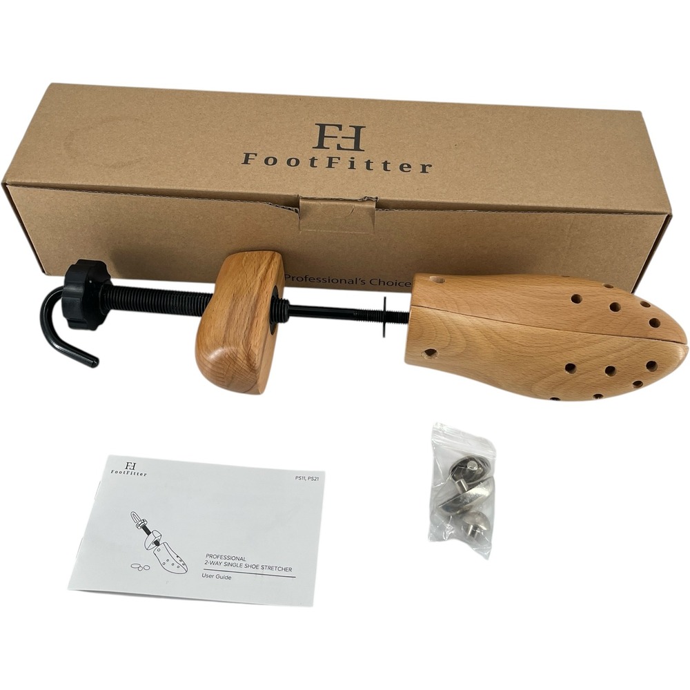 FootFitter Premium Professional 2-Way Single Shoe Stretcher Mens Medium PS11
